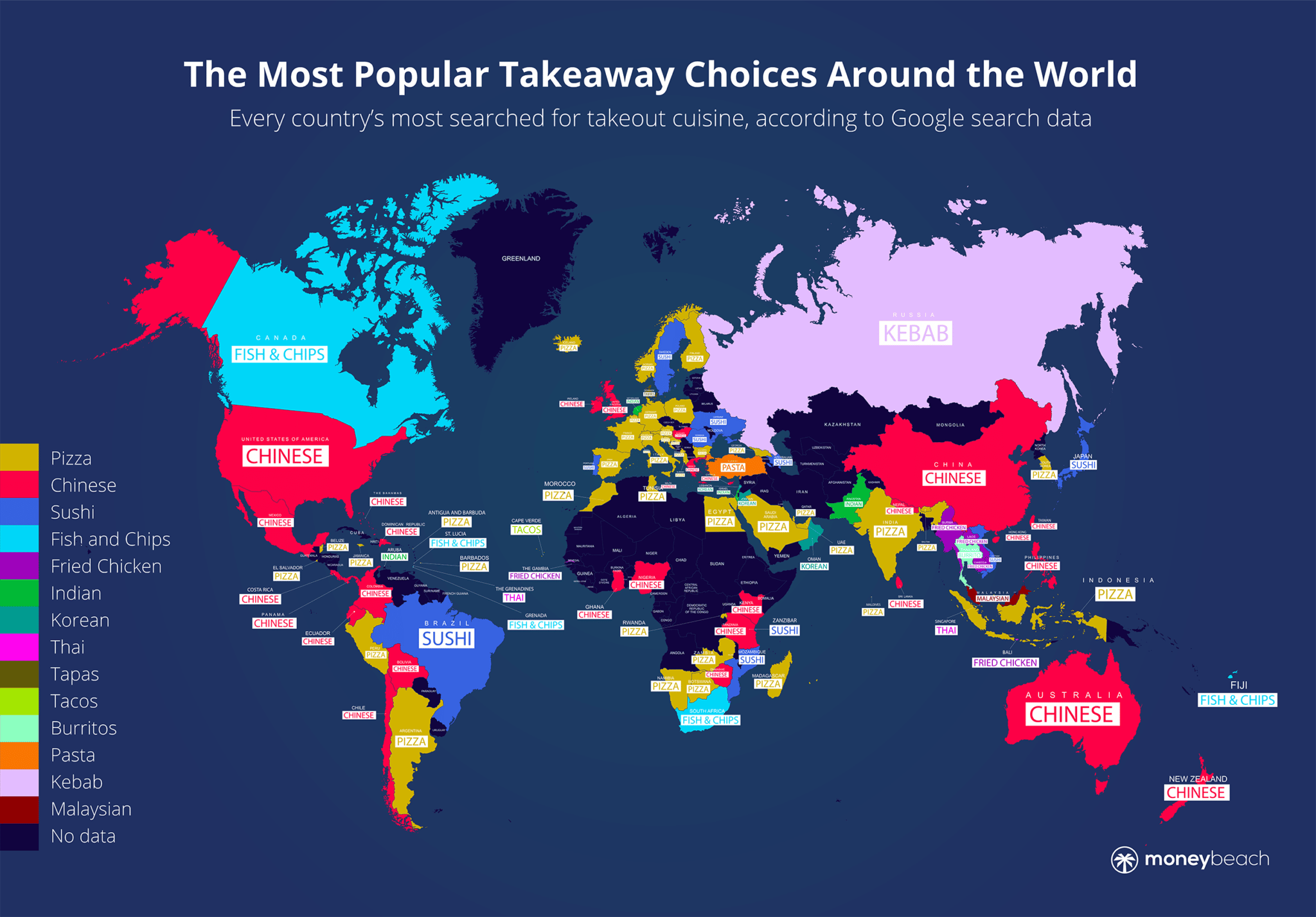 Absolut-Most Popular Takeaway Choices