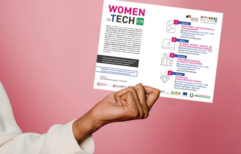 Al via Women in Tech: la Regione Emilia-Romagna in campo contro i gender digital gap
